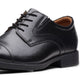 Sapatos Oxford Clarks Masculinos Whiddon Cap Toe Preto Tamanho 9 M