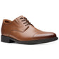 Sapatos Oxford Clarks Masculinos Whiddon Cap Toe Marrom Tamanho 12 M