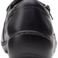 Clarks Cora Giny Cushioned Zip Loafer Flats Feminino Preto Tamanho 9 M