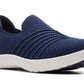 Sapatilhas Clarks Cloudstepper Adella Step para mulher, azul, tamanho 8 M