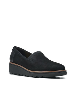 Clarks Women's Collection Sharon Dolly Shoes Black Size 8.5 M