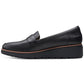 Clarks Coleção Feminina Sharon Gracie Sapatos Mocassins Pretos Tamanho 9 M