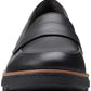 Clarks Coleção Feminina Sharon Gracie Sapatos Mocassins Pretos Tamanho 9 M