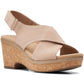 Sandálias Clarks Giselle Cove Femininas Marrons Tamanho 7 M