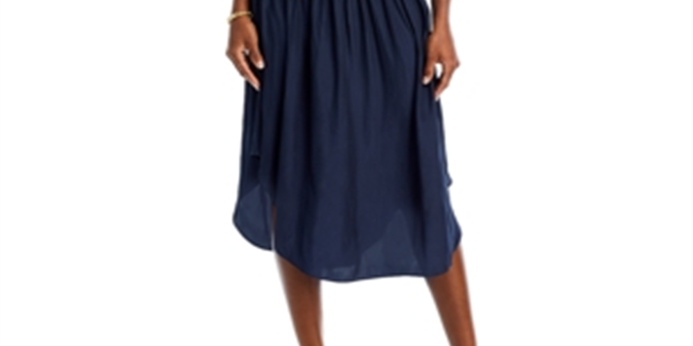 Vestido Audrey Blouson Feminino Ramy Brook Azul Tamanho Pequeno