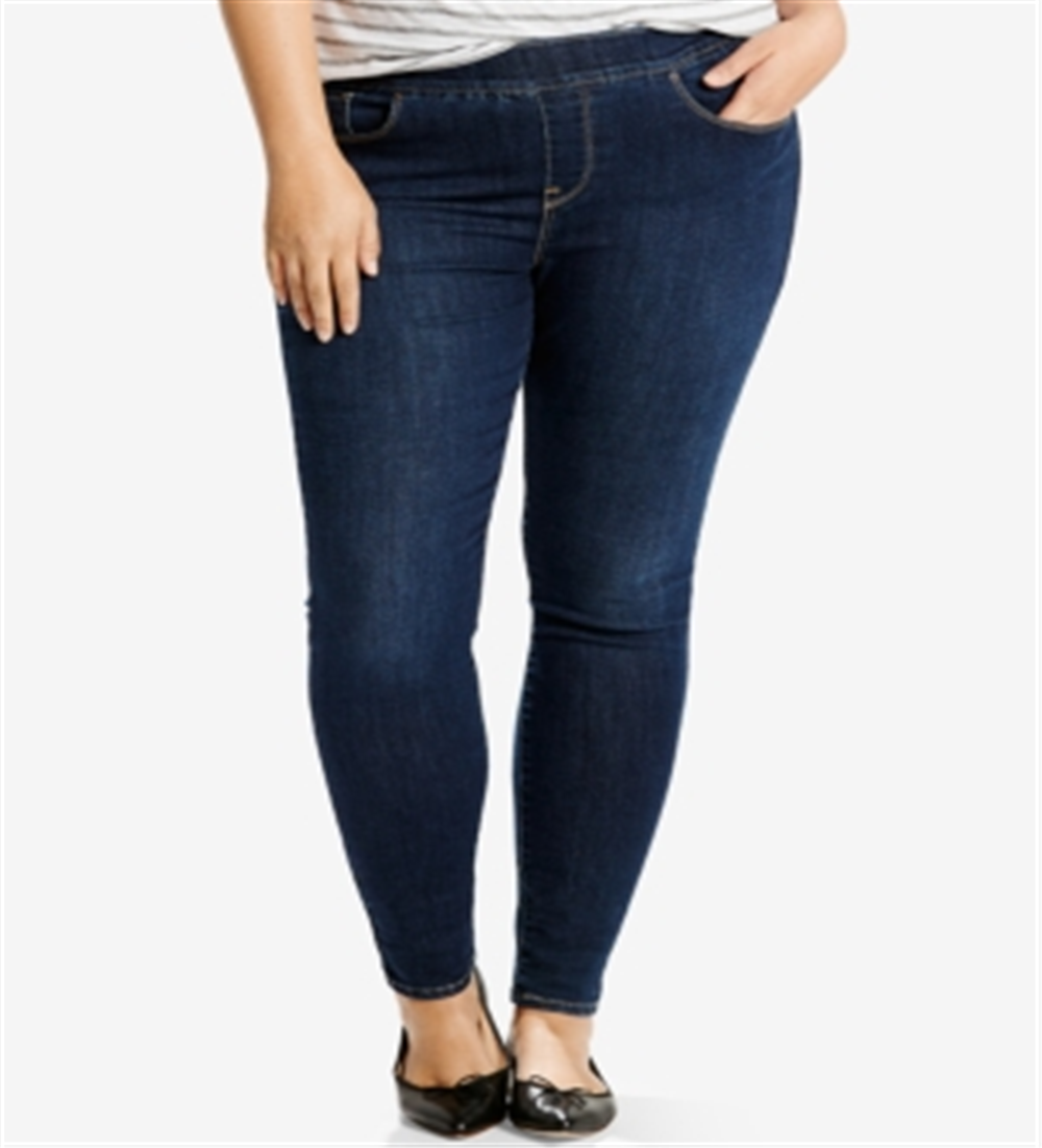 Calças jegging Levi's Plus Delight Wash Azul Tamanho 18W