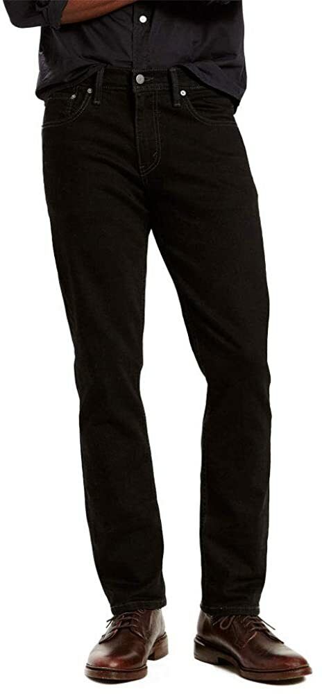 Calça jeans Levi's 511 Slim Fit Masculina Preta Tamanho 34 x 32