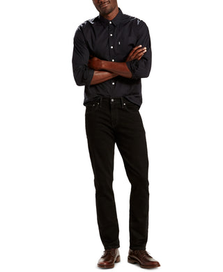 Levi's Men's 511 Flex Slim Fit Jeans Black Size 34 x 30