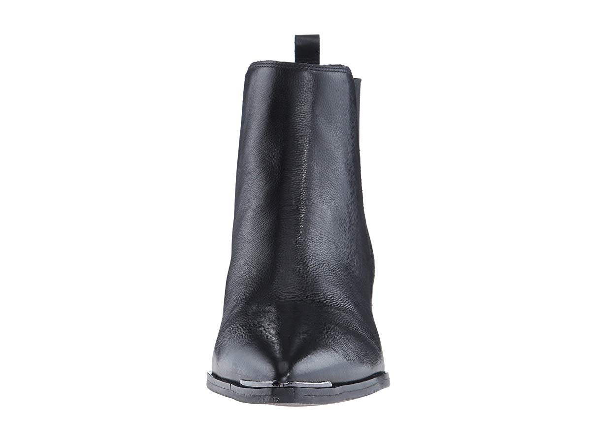Bota Chelsea Yale Feminina Marc Fisher LTD em Couro Preto Tamanho 8