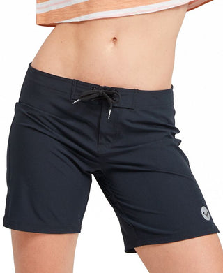Maiô feminino Roxy Board Shorts Preto Tamanho X-S