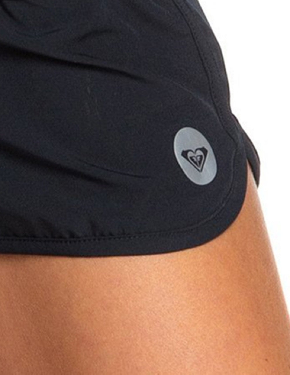Shorts de banho Roxy Endless Summer feminino, preto, tamanho grande