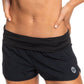Shorts de banho Roxy Endless Summer feminino, preto, tamanho grande