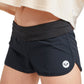 Maiô feminino dobrável Roxy Board Short, preto, tamanho pequeno