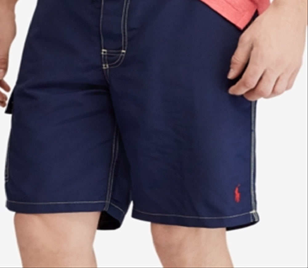 Calção de banho masculino Polo Ralph Lauren azul tamanho pequeno
