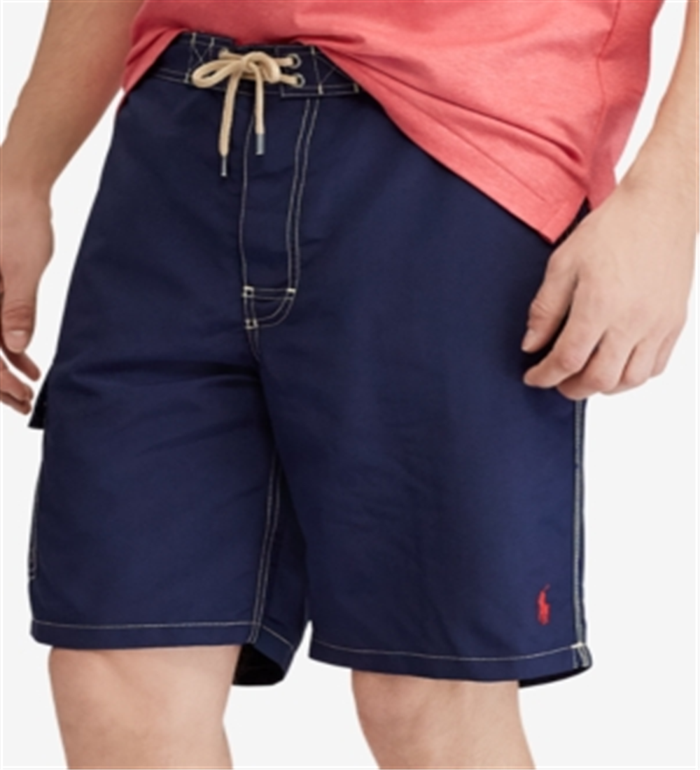 Calção de banho masculino Polo Ralph Lauren azul tamanho pequeno
