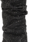 Botas femininas Jessica Simpson Layzer Slouch com strass, pretas, tamanho 7,5