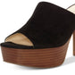Jessica Simpson Camree Suede Plataforma Aberta Tamanho 7 M