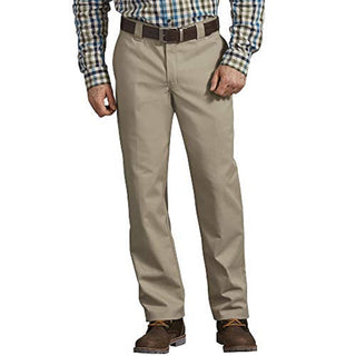Dickies Men's Active Waist Regular Fit Pants Brown 32X30