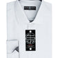 Camisa social masculina slim fit, sem passar roupa, sólida, cinza, tamanho médio, da Society of Threads