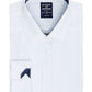 Camisa social masculina slim fit stretch sólida, tamanho pequeno, branca, da Society Of Threads