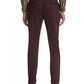 Calça esportiva masculina Tallia Straight Fit Stretch Geo Paisley Vinho - Tamanho 38