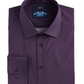 Camisa social masculina Michelsons Slim Fit Performance Stretch Geo Print Roxa Tamanho P