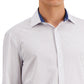 Camisa social masculina Tallia Slim Fit, sem passar a ferro, com estampa elástica e bolinhas, tamanho XX-G