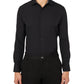 Camisa social masculina ConStruct Slim Fit Solid Performance Stretch Cooling Comfort, preta, tamanho X-G