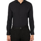 Camisa social masculina Construct Slim Fit Solid Performance Stretch Cooling Comfort, preta, tamanho grande