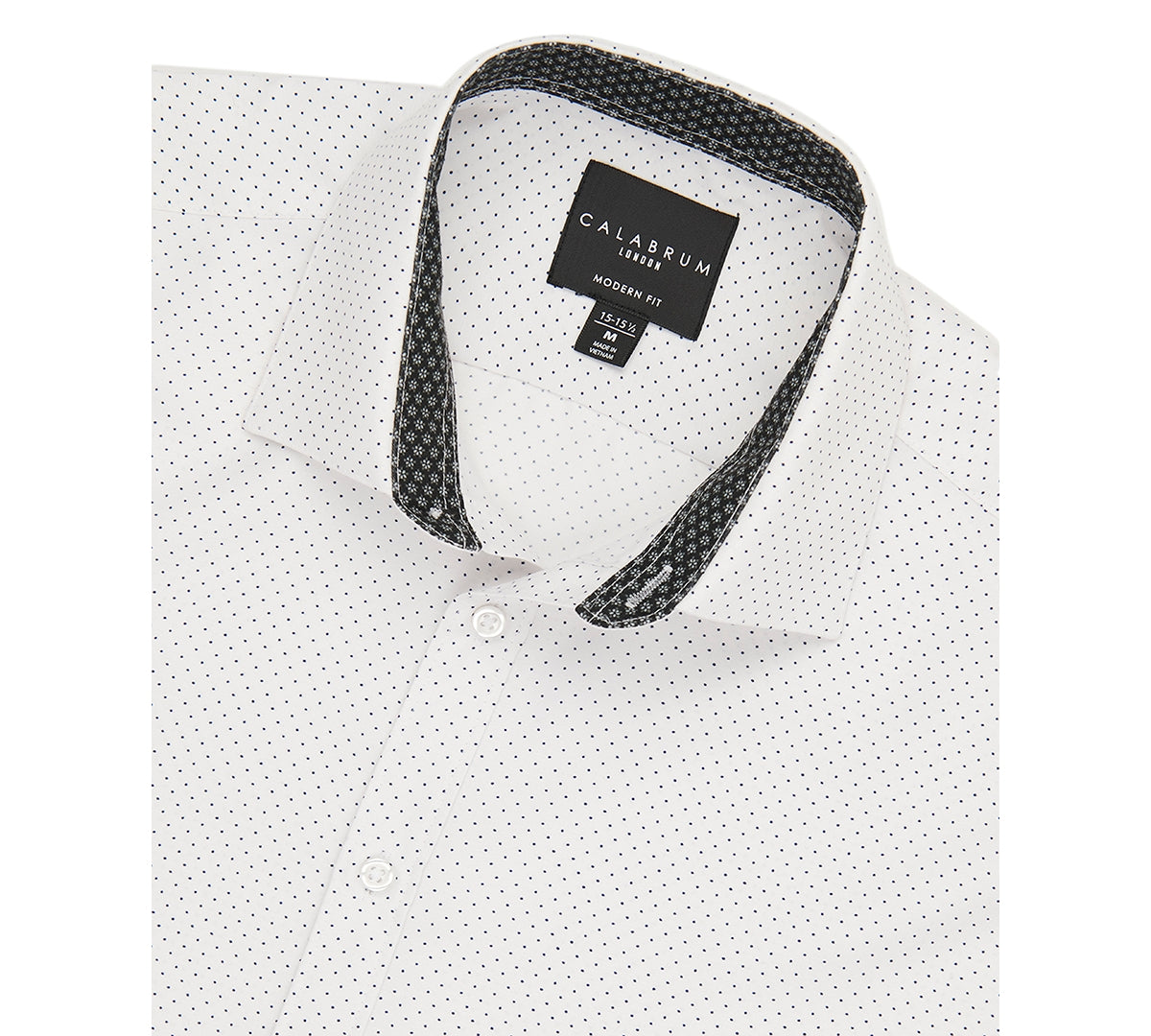 Camisa social Calabrum masculina regular fit performance branca tamanho grande