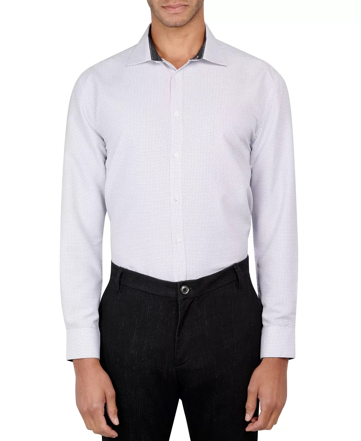 Camisa social Calabrum masculina regular fit performance branca tamanho grande