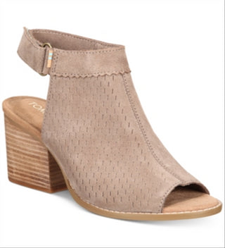Bota Toms Grenada Aberta Feminina Marrom Tamanho 8