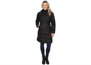 The North Face Women's Water Resistant Down Parka Hooded Black Size X-Large