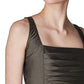 Calvin Klein Maiô Feminino Plissado Marrom Tamanho 16