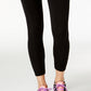 Calça legging feminina Calvin Klein Performance 7/8 preta tamanho X-S