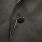 Jaqueta de smoking masculina Z Zegna Trim Fit de lã e mohair, preta, tamanho 52L IT / 42L EUA