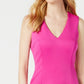 Vestido Donna Ricco Feminino com Babados e Bainha Rosa Tamanho 8