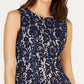 Vestido Donna Ricco Feminino com Renda Floral e Sem Mangas, Preto, Tamanho 8