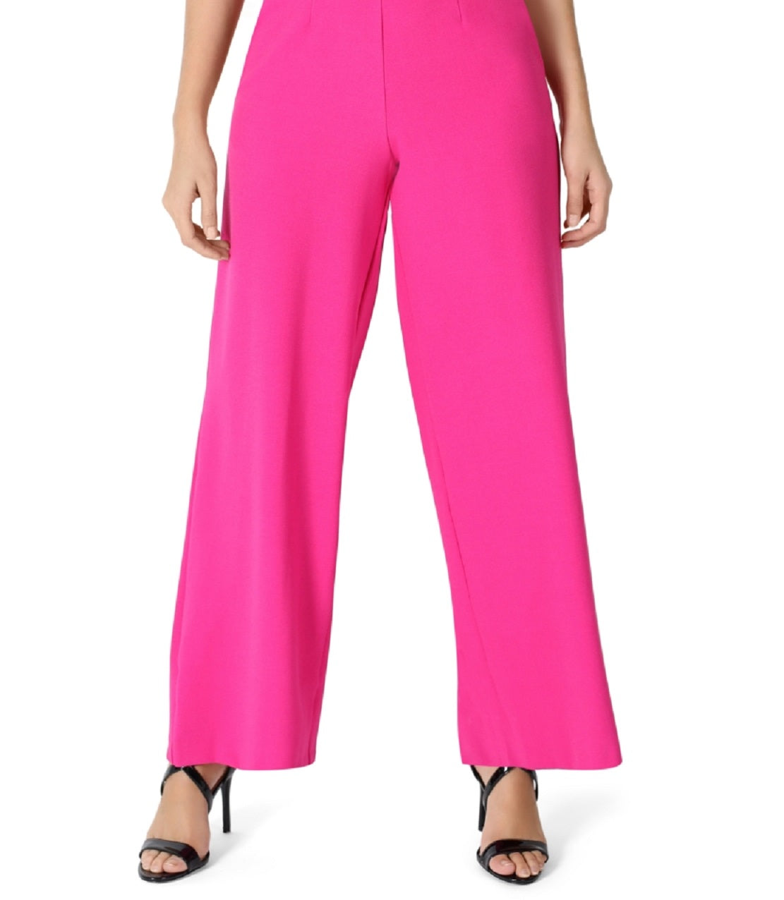 Macacão feminino Julia Jordan com decote halter rosa