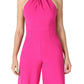 Macacão feminino Julia Jordan com decote halter rosa tamanho 8
