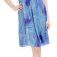 Vestido Halter de Chiffon Feminino Robbie Bee Azul Tamanho P