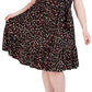 Vestido envelope falso feminino Robbie Bee, preto, tamanho 1X