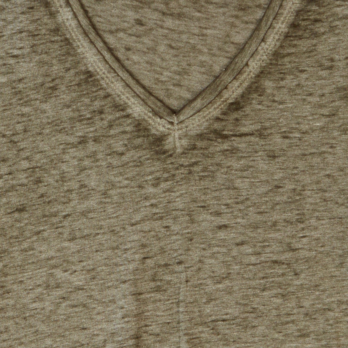 American Rag Blusa feminina com decote em V e manga curta, verde, tamanho extragrande