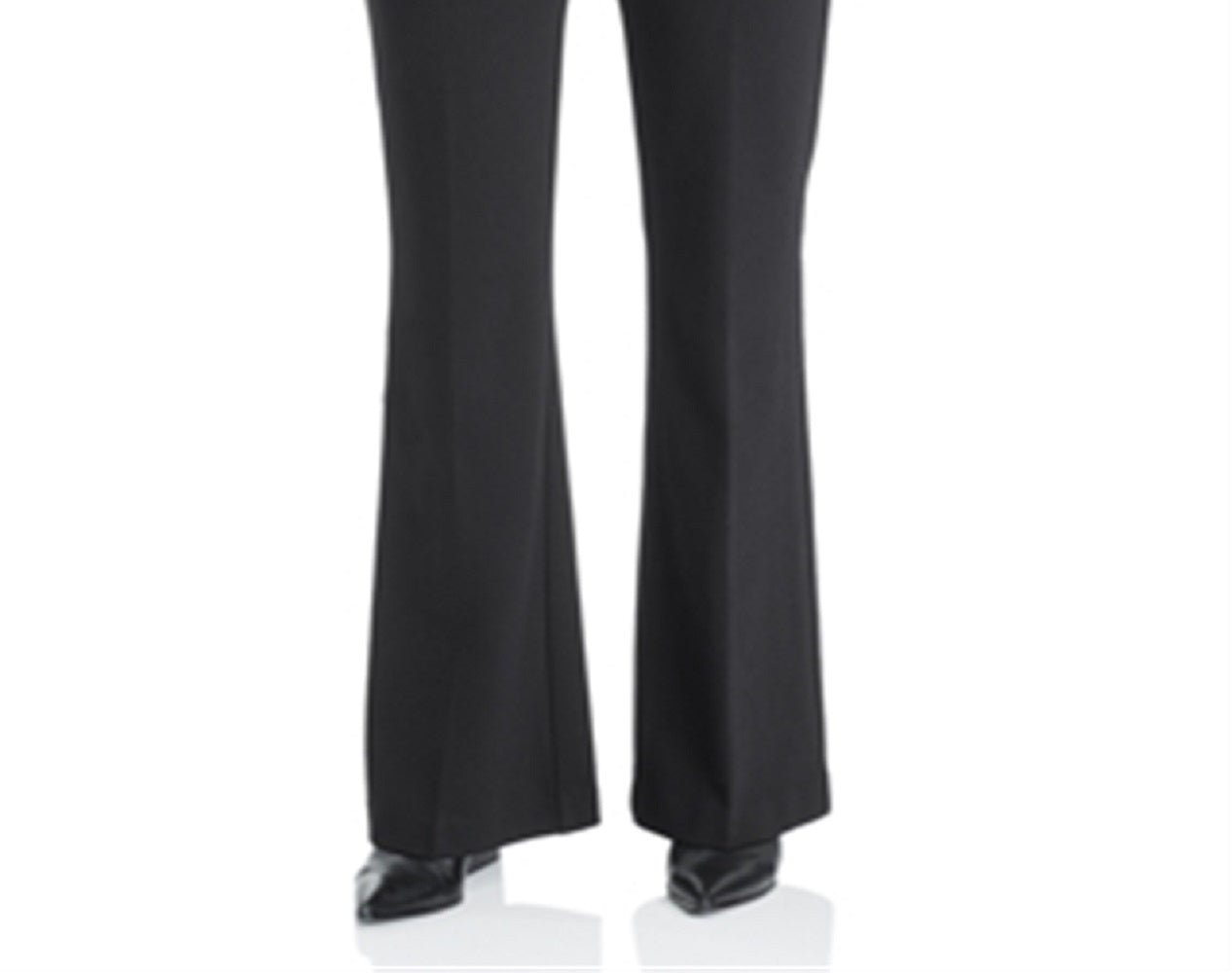 Calça de malha feminina Meghan Kobi Halperin, preta, tamanho grande