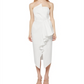 Vestido de festa feminino Elliatt, branco, tamanho médio