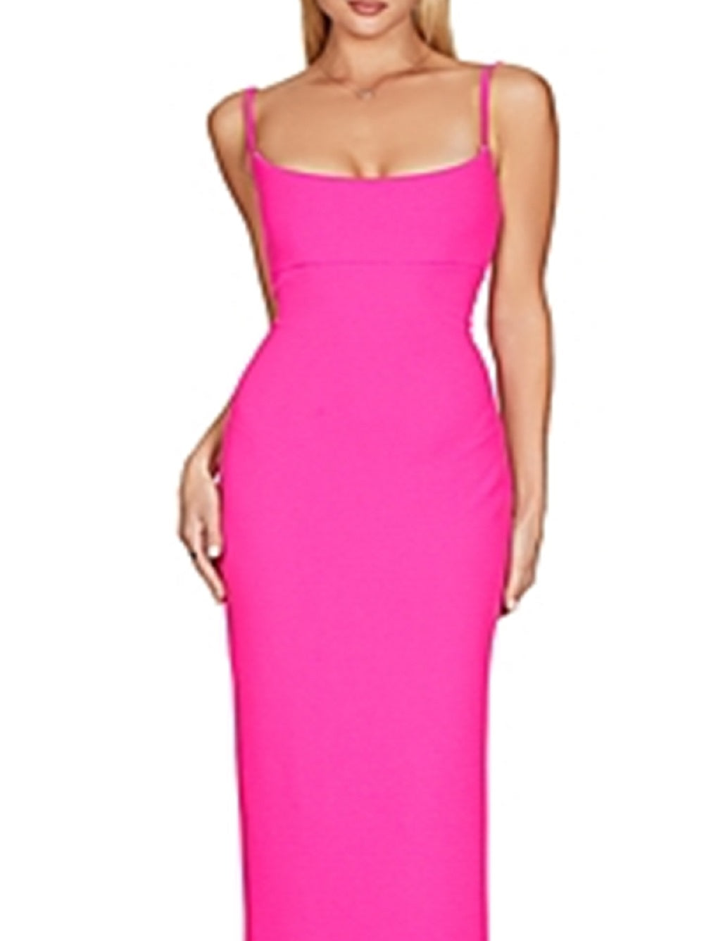 Vestido de festa feminino Nookie Bailey Column rosa tamanho médio