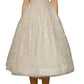 Vestido midi de noiva Mademoiselle feminino Bronx and Banco, tamanho médio, branco