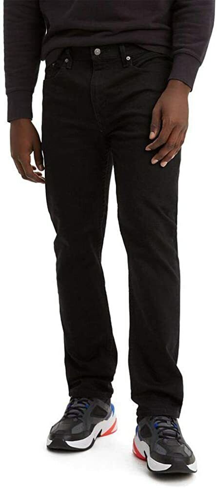Calça jeans Levi's 502 Flex Taper Masculina Preta Tamanho 38X32