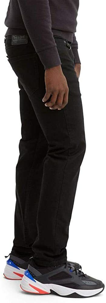 Calça jeans Levi's 502 Flex Taper Masculina Preta Tamanho 38X32