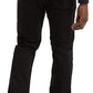 Calça jeans Levi's 502 Flex Taper Masculina Preta Tamanho 38X32